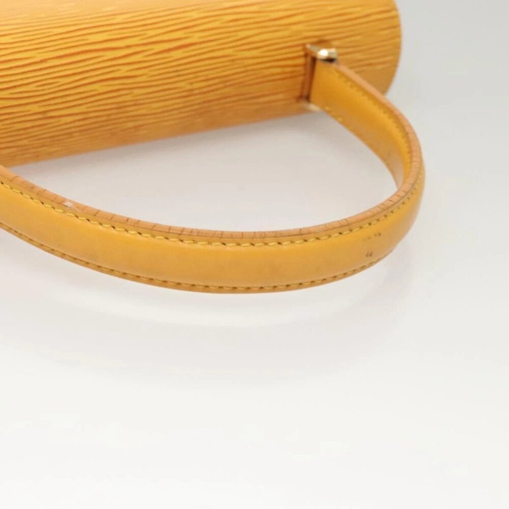 LOUIS VUITTON Epi Malesherbes Hand Bag Tassili Yellow Jonne M52379 Auth ep8616 - Picture 9 of 16